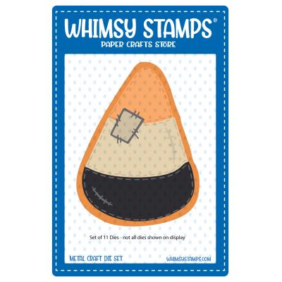 Whimsy Stamps Cutting Dies - Primitive Candy Corn